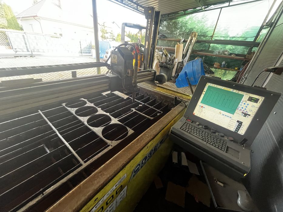 Plazma cnc, stół wodny, SPARTUS