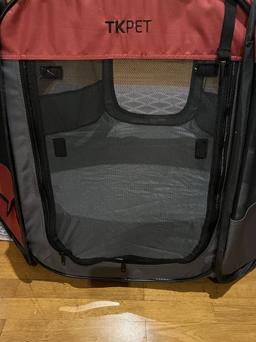 Parque dobrável para cão