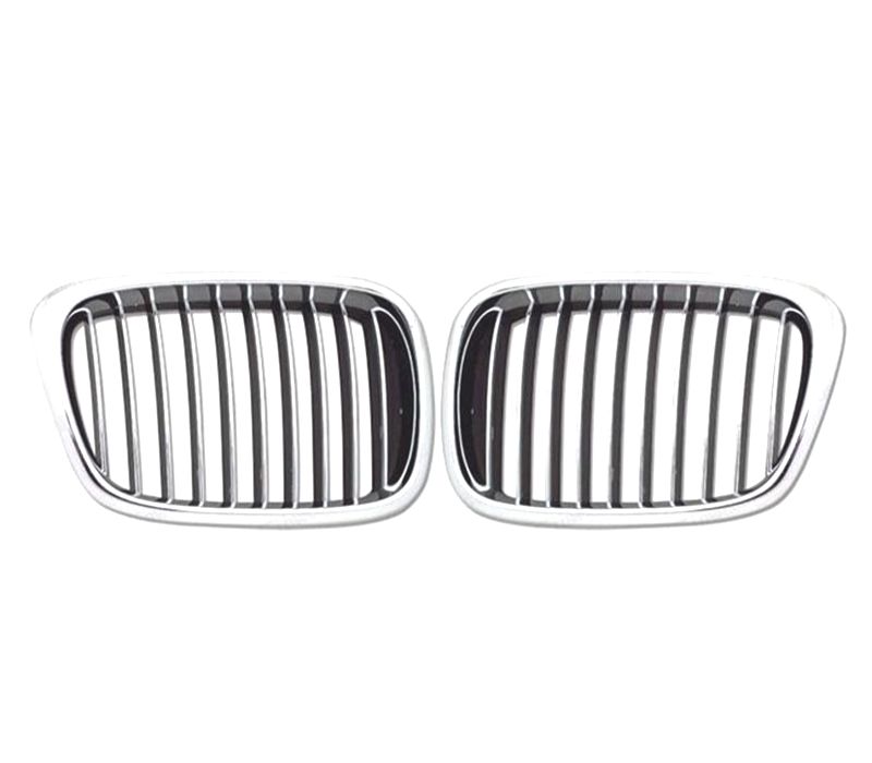 GRELHAS FRONTAIS BMW E39 95-03 CROMADAS