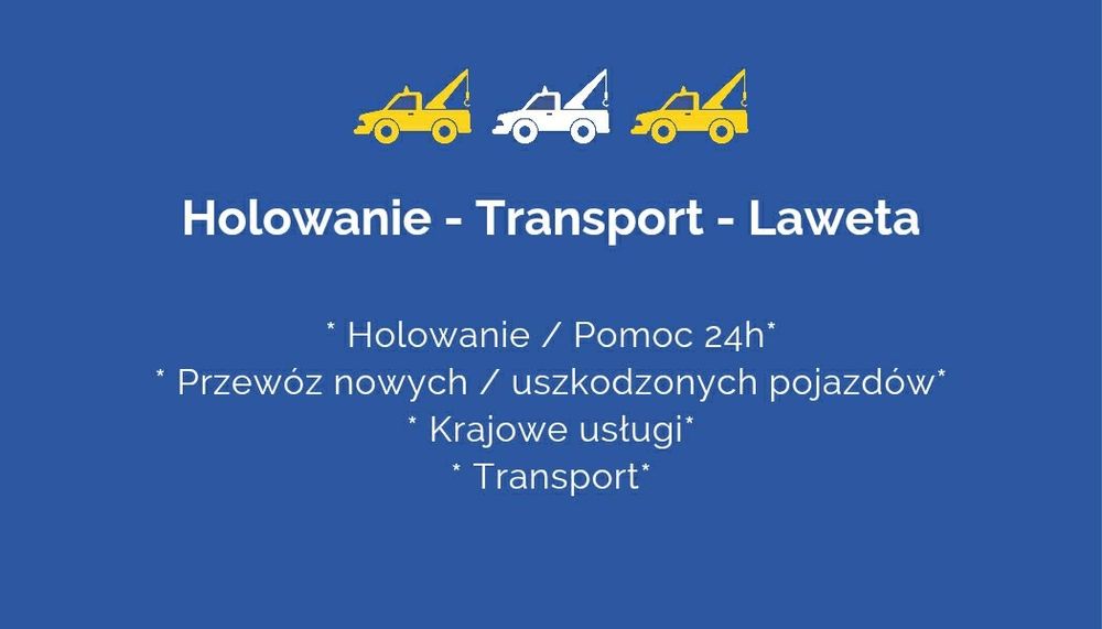 Holowanie - pomoc drogowa 24/7