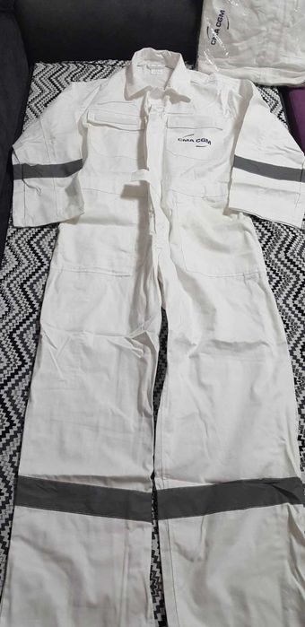 Комбинезон рабочий, Overall, роба, белый