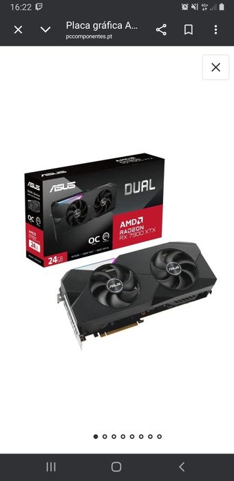 Placa gráfica  Rx 7900XTX