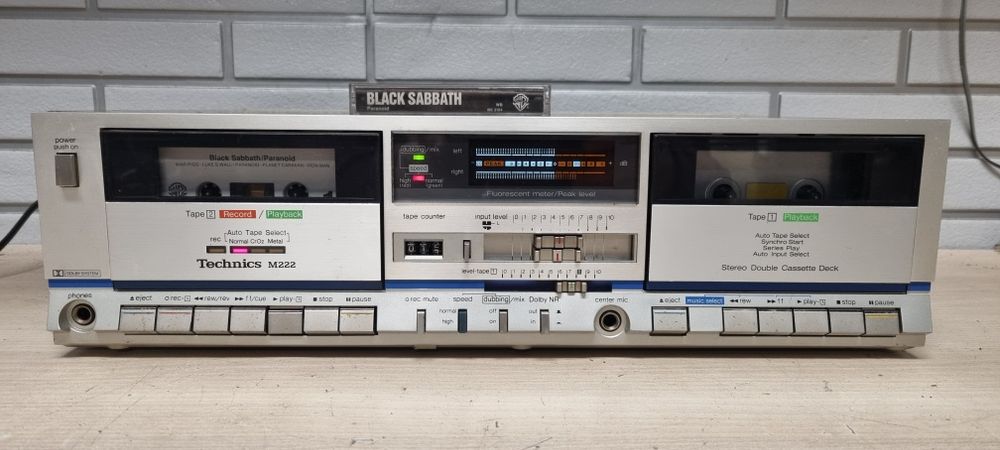Magnetofon deck TECHNICS RS-M222. Japan