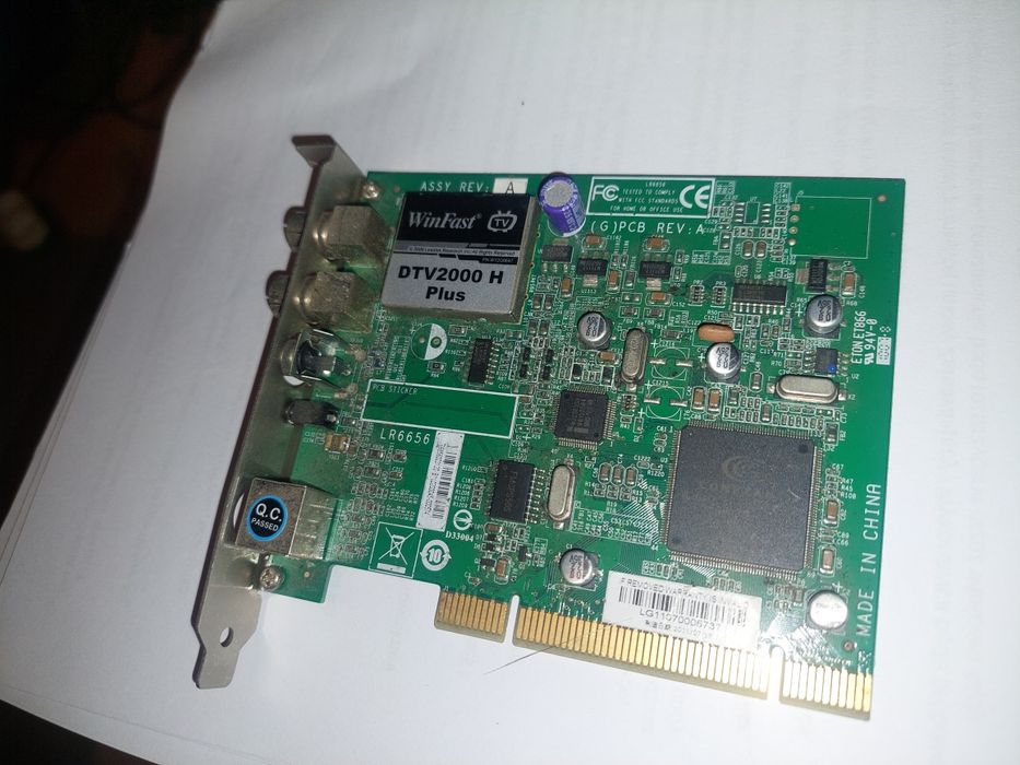 Tuner Tv / karta tv do PC na gnieździe PCI