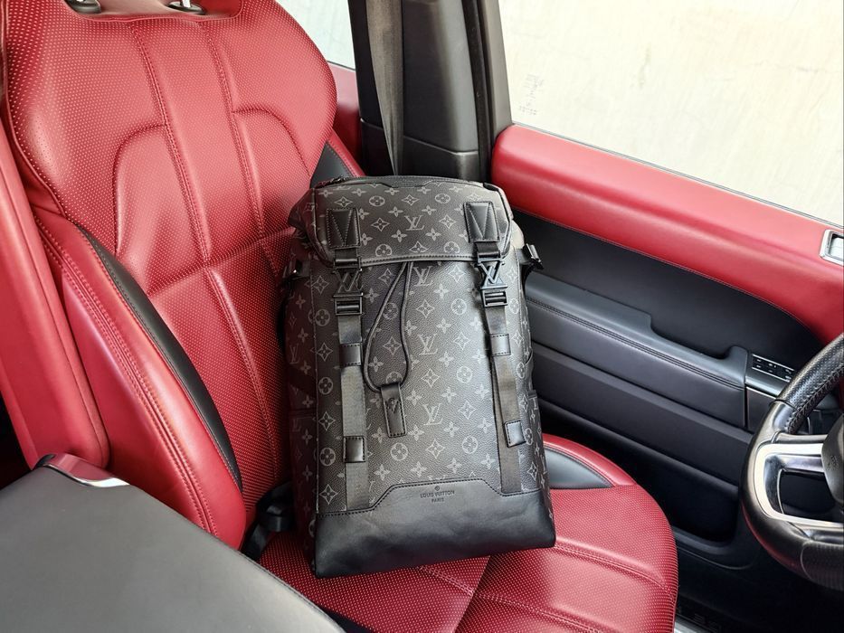 Louis Vuitton Getaway backpack рюкзак мужской черный унисекс  портфель