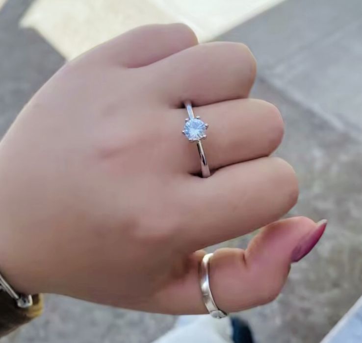 Серебряный комплект 925 пробы! Фианиты Swarovski / Скидка -70% !