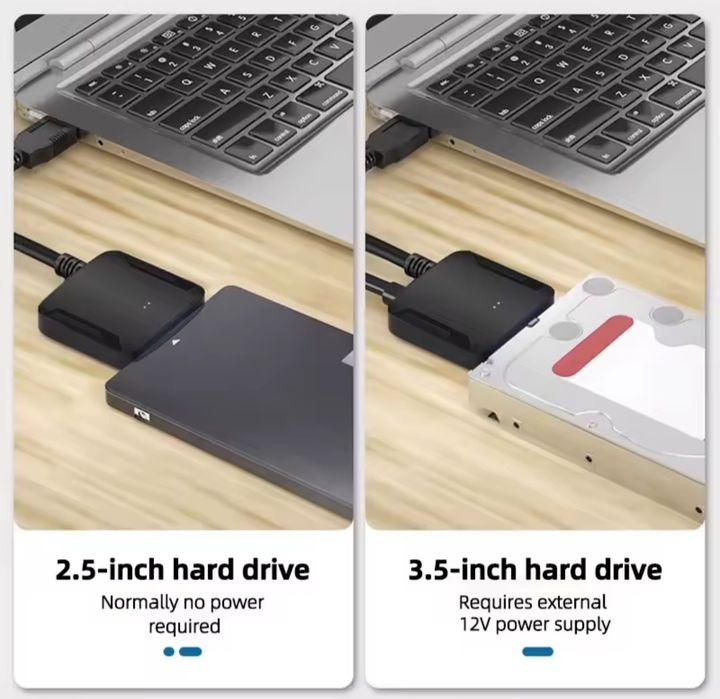 Адаптер SATA-USB 3.0 с блоком питания