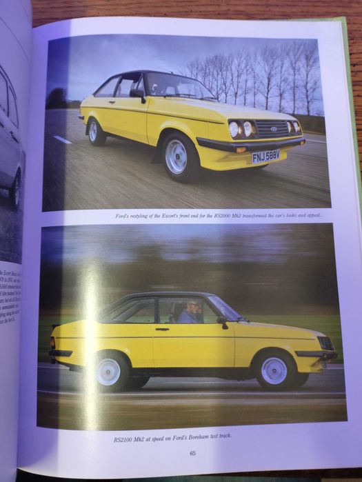 Livro Antigo Ford File: The Sporting Escorts, Cortinas, and Capris