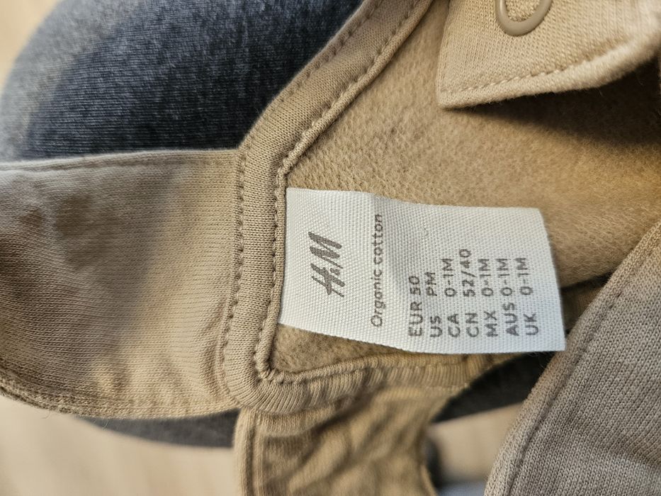 Ogrodniczki niemowlęce H&M r.50