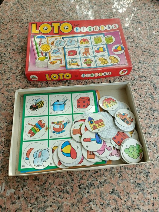 Lote de 3 jogos de tabuleiro