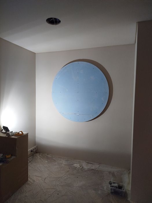 Decoração iluminação em Pladur