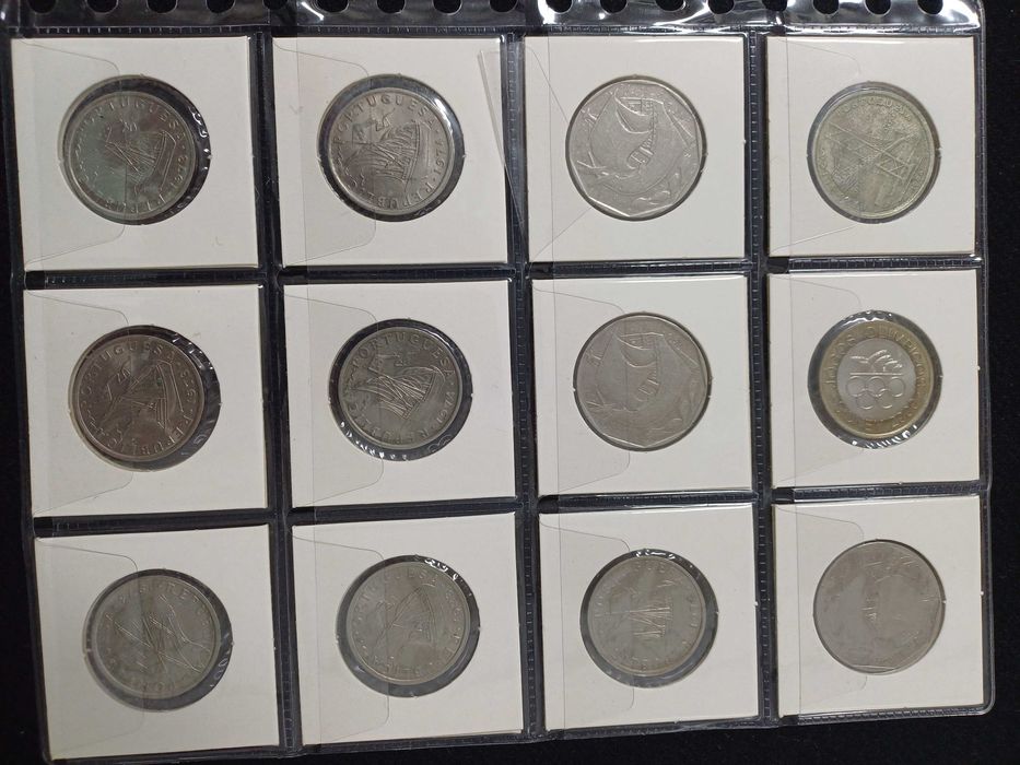 Moedas Portuguesas várias 36 unidades