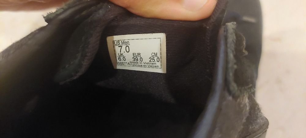 Vans tamanho 39 xadrez