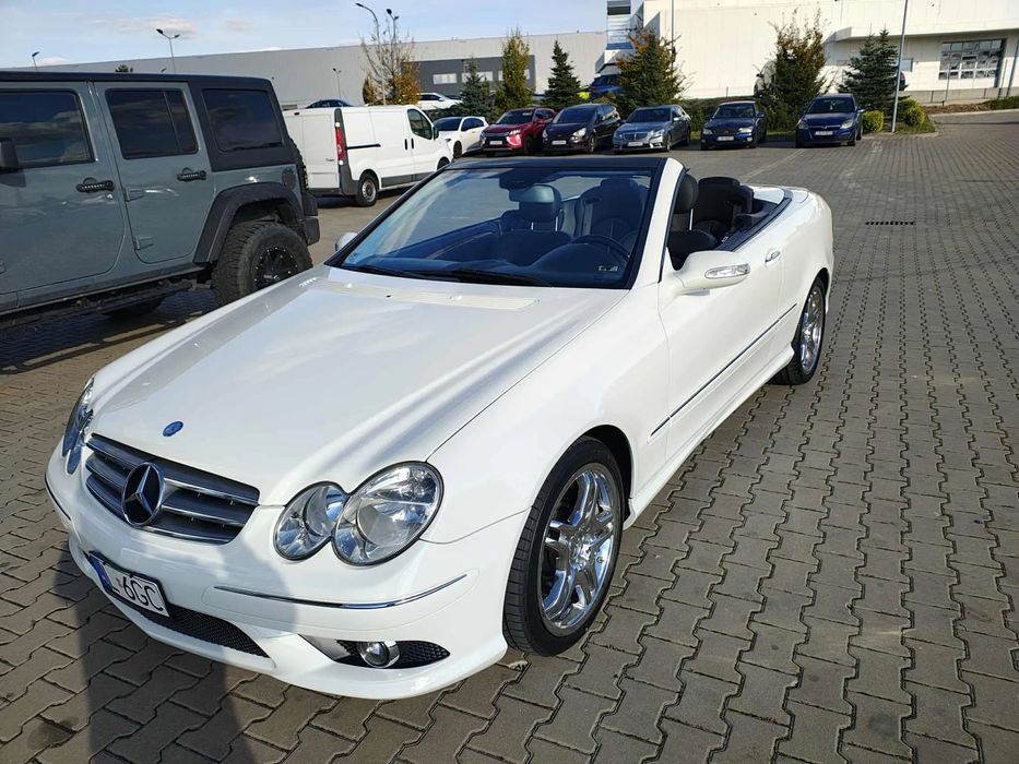 Mercedes-Benz CLK Mercedes CLK 550 2008r cabrio 388 kmpakiet AMG igła