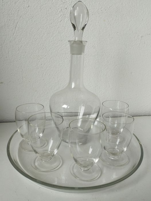 Karafki kieliszki prl karafka