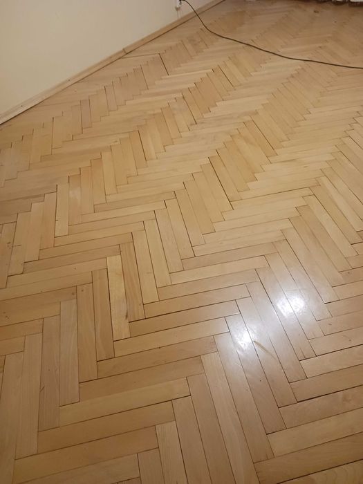 Parkiet bukowy z demontażu