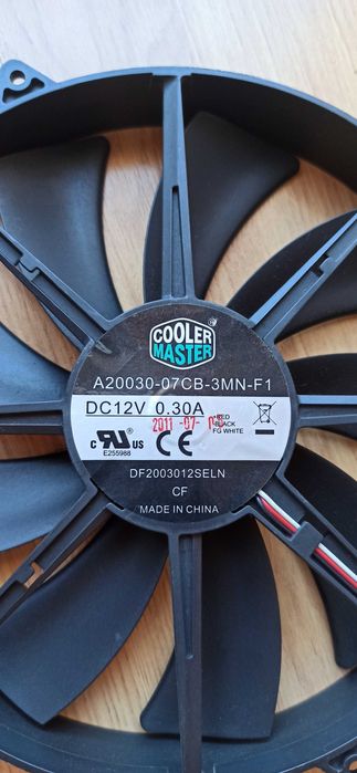 Fan Cooler Master 20cm