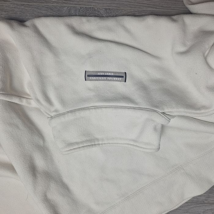 Vintage Nike Y2K 1/4 Zip Beige Sweatshirt