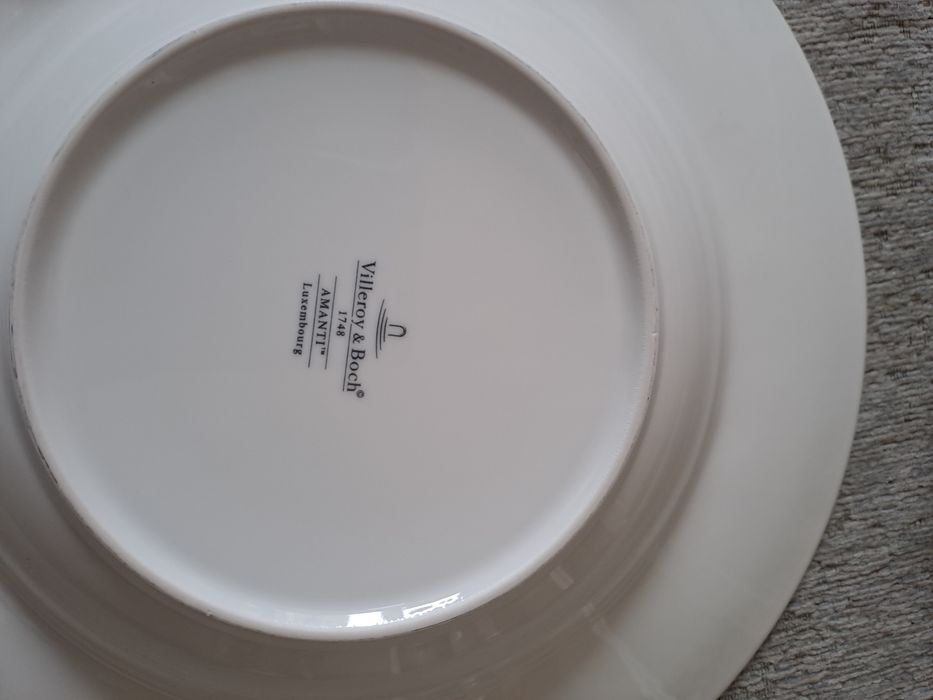Duże Talerze głęboke  Villeroy & Boch  AMANTI średnica 30cm / 9cm.
