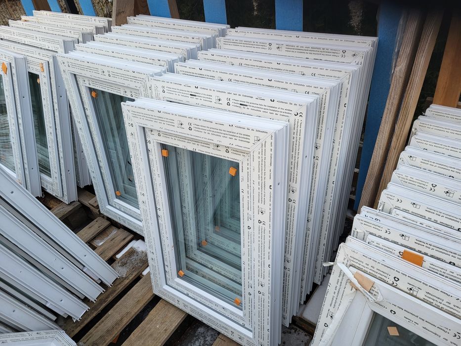 Okna NOWE szer 85 x 110