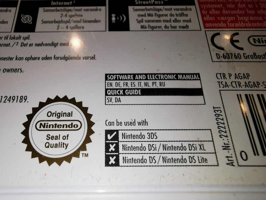 Mario Tennis Open 3DS Nintendo gra ANG (możliwość wymiany) SKLEP