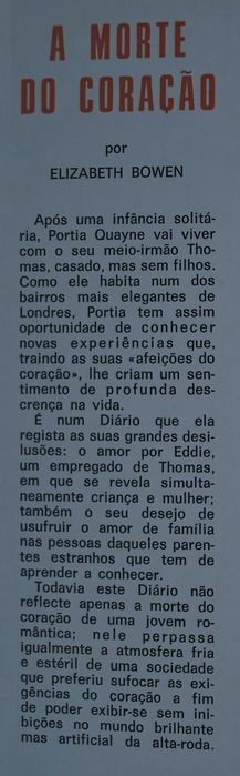 A Morte do Coração de Elizabeth Bowen