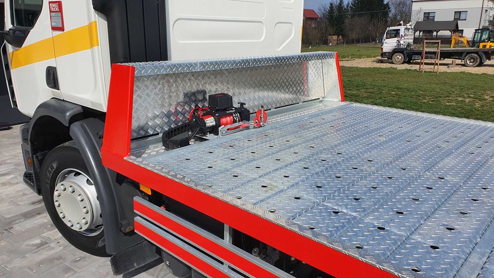 Zabudowa laweta najazd panelowa super mocna DMC 16-18 Ton MOTO-LUK