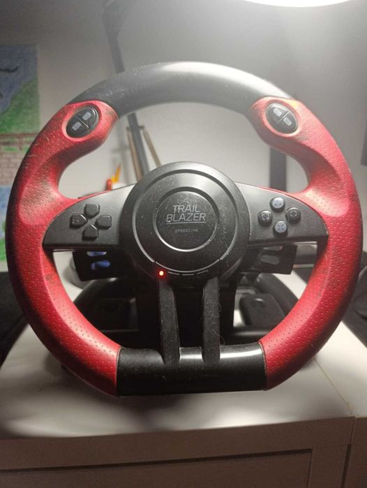 Volante Speedlink Trailblazer Racing Wheel  Com Pedais para PC