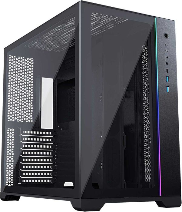 корпус MetallicGear  NEO Qube, дизайн із загартованого скла,  RGB