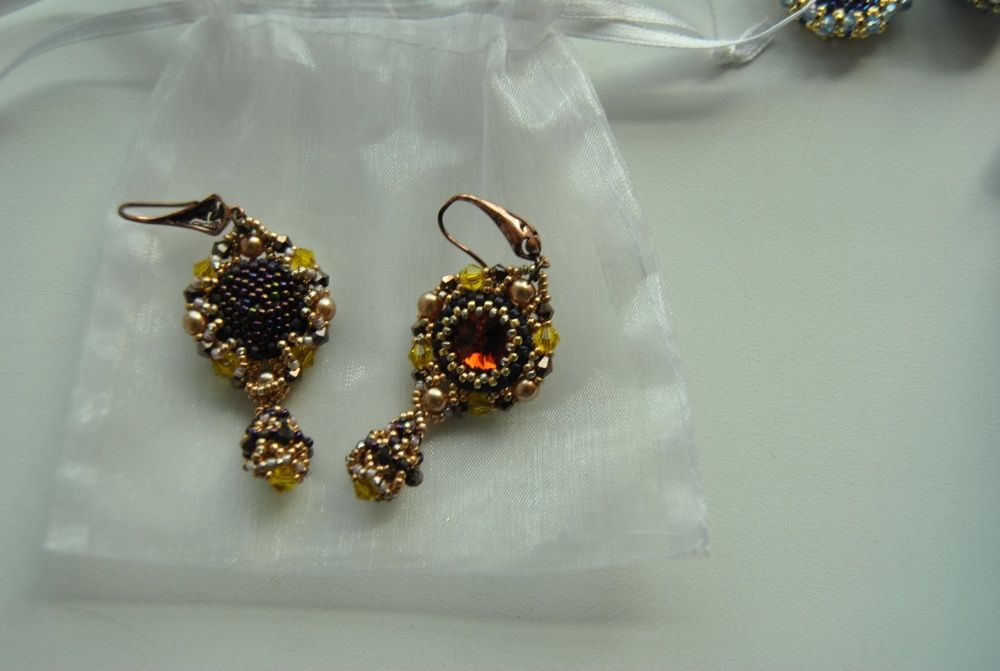 серьги ручной работы