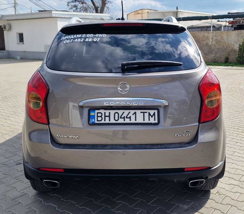 Кроссовер 4*4 SsangYong Korando АКПП, дизель