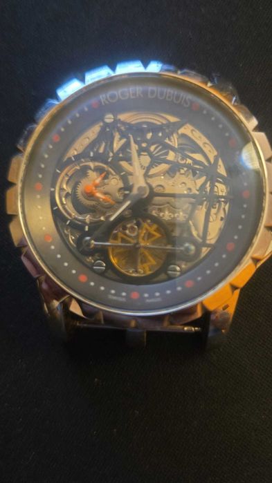 Relogio Excalibur Skeleton - Sem Bracelete