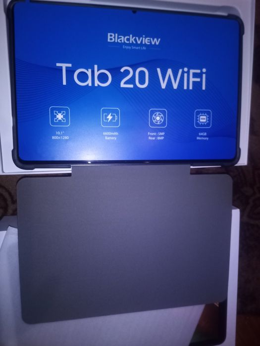 Новий Blackview Tab 20 WiFi Android 15 4/64Gb планшет