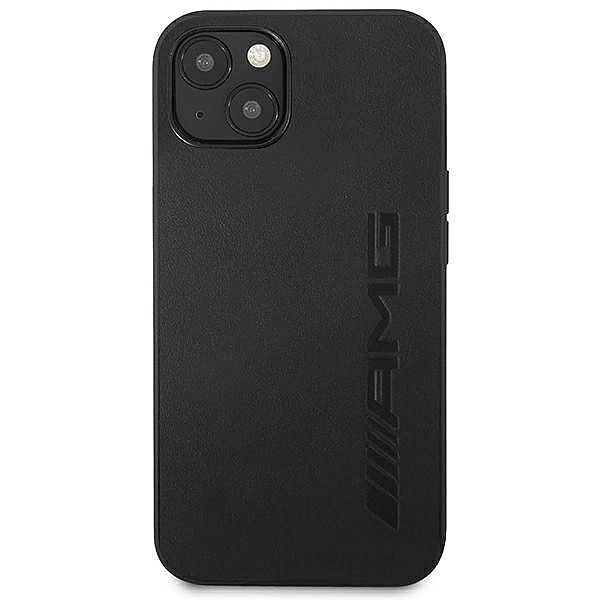 Etui AMG Leather Hot Stamped na iPhone 14 - czarne