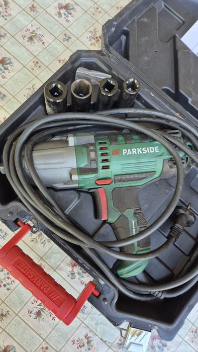 Elektryczny klucz udarowy Parkside PDSSE 550 A1 walizka