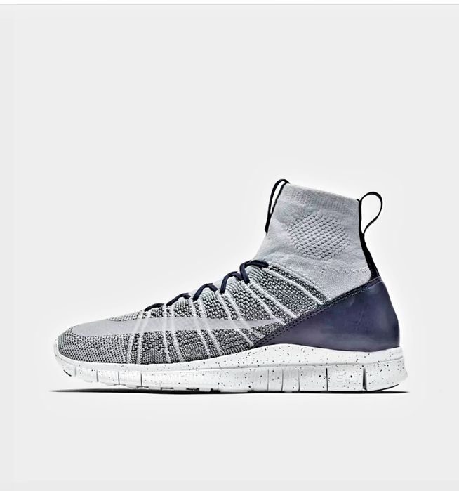 Nike Free Flyknit Mercurial Pure Platinum Obsidian
