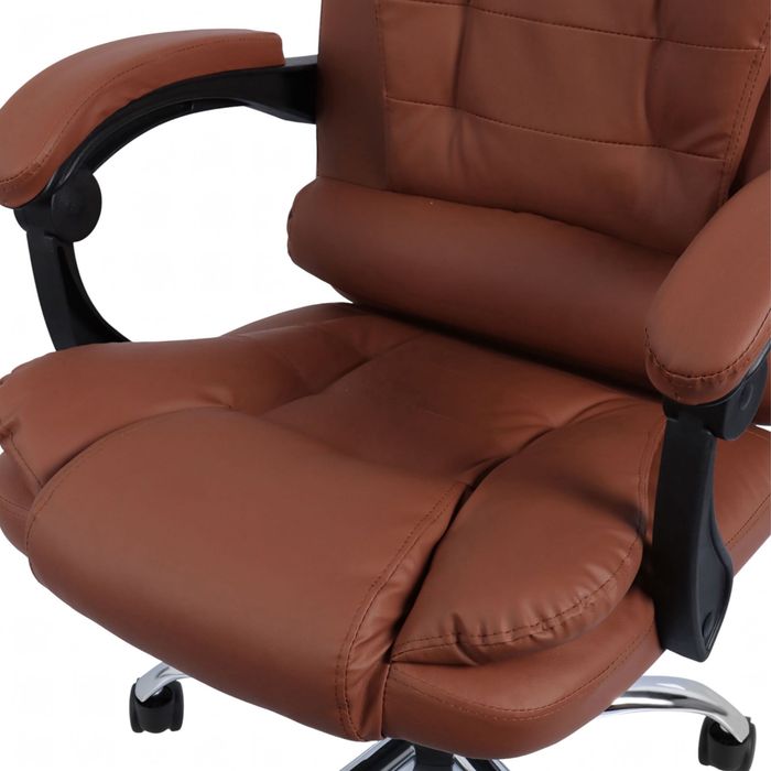 Fotel Biurowy Obrotowy Ergonomiczny Krzesło Do Biura Gabinetu Solidne