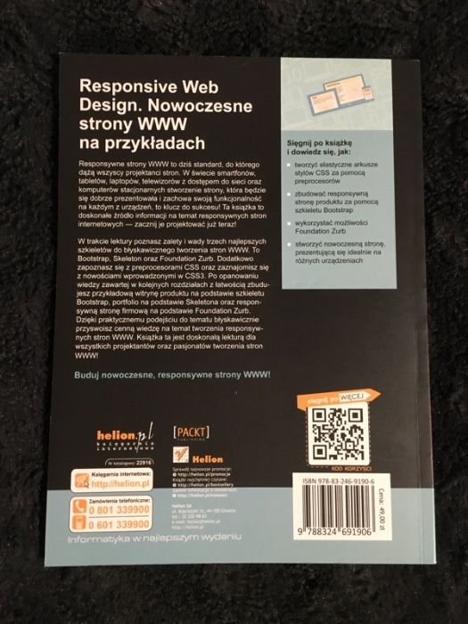Responsive Web Design. Nowoczesne strony na przykładach