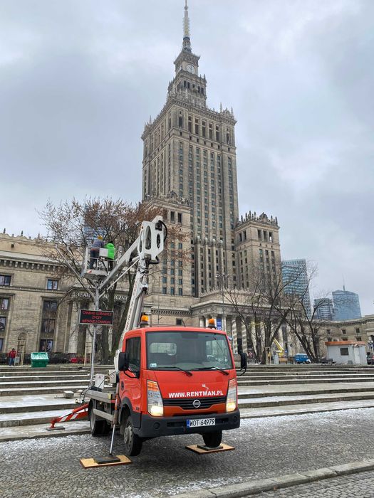 Podnośnik koszowy 20 m zwyżka, wynajem podnośników koszowych