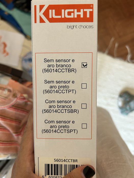 Aplique de parede novo