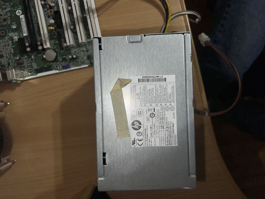 Продам комплект i5 3470s, материнка,  1155, башня та блок живлення