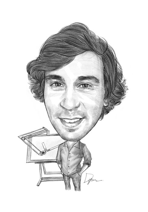 Desenho de Caricatura Cartoon a partir da sua foto