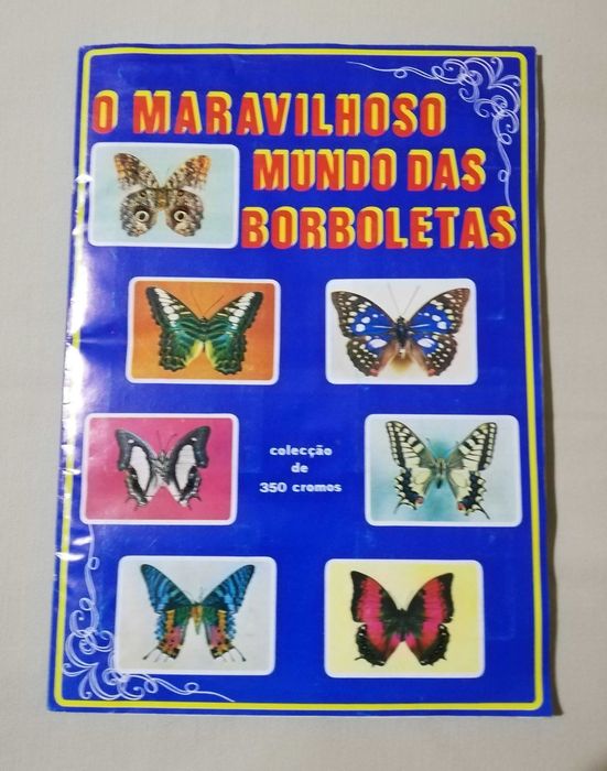 Caderneta - O Maravilhoso Mundo das Borboletas (Completa)