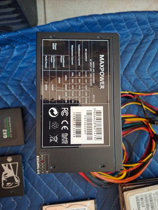 Componentes SSD e rams