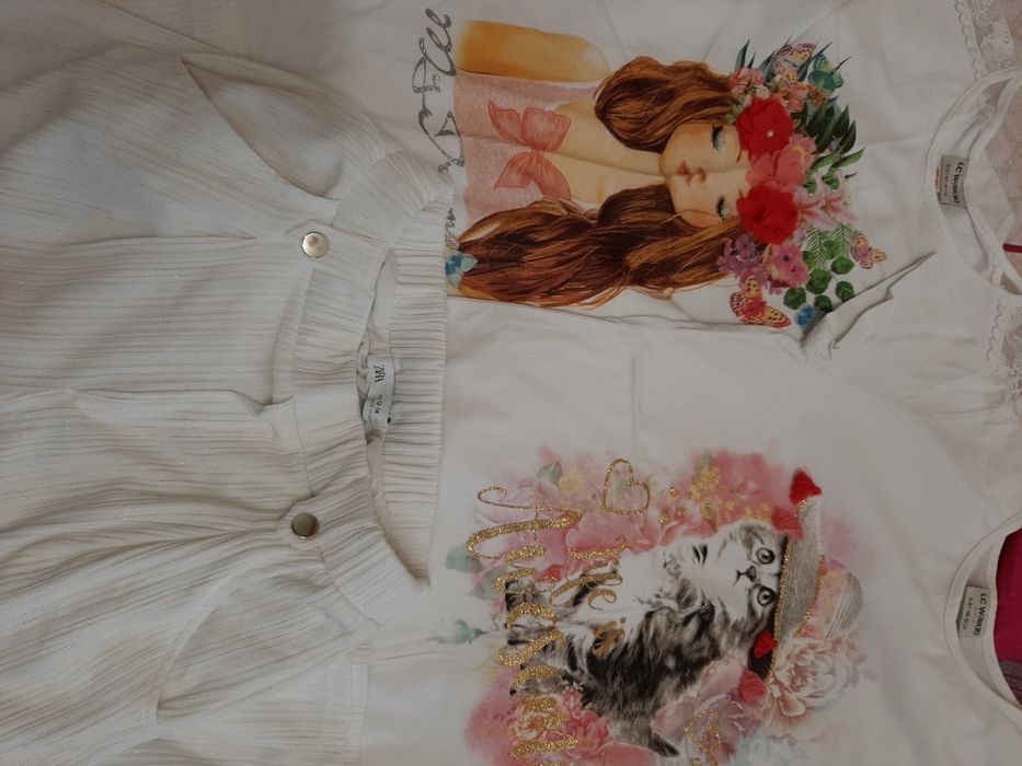 Продам красивые  футболки  LC Waikiki,Zara для девочки.