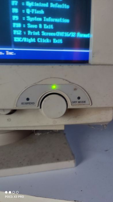 Monitor retro mitsu Xdm-2000 rarytas