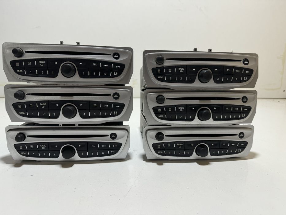 Renault scenic 3 megane 3 магнітола магнітофон радіо блок клімату