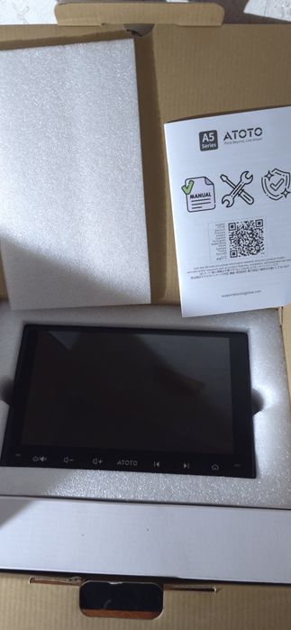ATOTO A5LG209T 9" автомагнітола 2 DIN  Android, 2+32G, бездротовим CarPlay та Android Auto