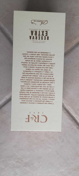 Caixa de cartão rígido - aguardente CRF (Reserva Extra) vazia