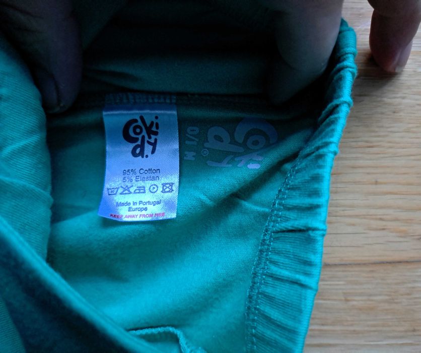 Conjunto T-Shirt + Calças - Verde - 0-1 mês - Cokidy - Novos!